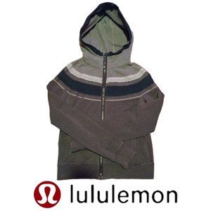 Lululemon Limited Edition Zip-Up Hoodie - Embroidered- Size 8